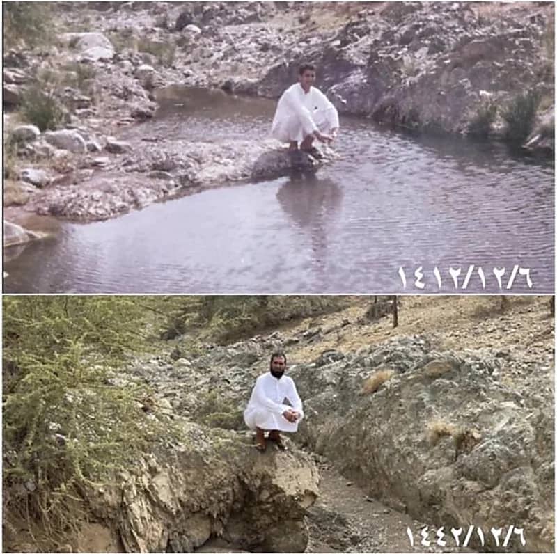 صورة بين زمنين في مركز البشاير بعسير