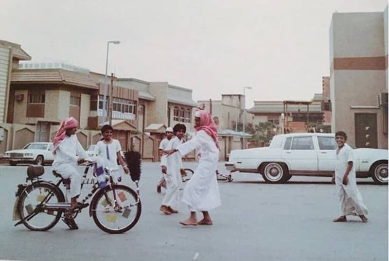 لقطة طريفة من الماضي الجميل