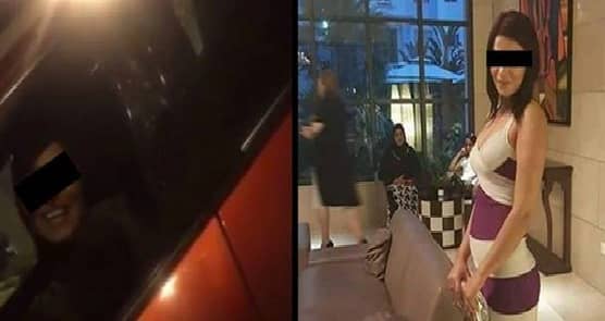 تونسية سكرانة على علاقة برجل أعمال معروف تهاجم رجال أمن