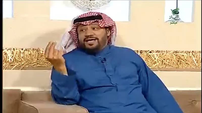 شاهد..حامد الضبعان ينشد على الهواء سبب توقفه عن تشجيع النصر