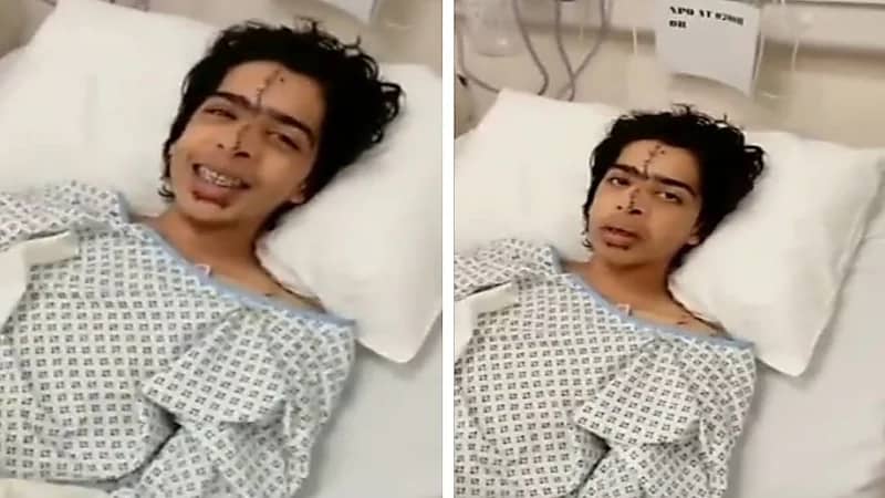 شاهد.. المالكي يزور نجل الراحل "الشمري" في المستشفى 