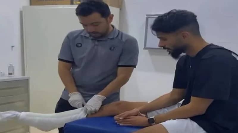 تطورات الحالة الصحية لـ صالح الشهري بعد نزعه الجبيرة