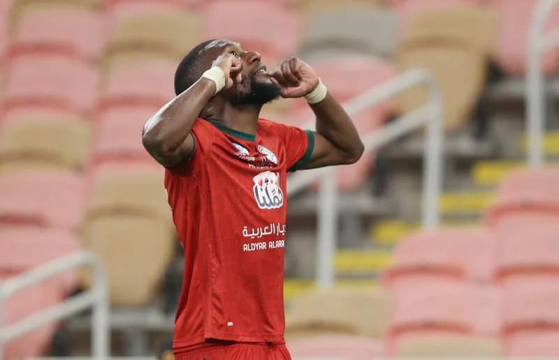 نجم الاتفاق يفوز بنجومية الجولة بعد الهاتريك