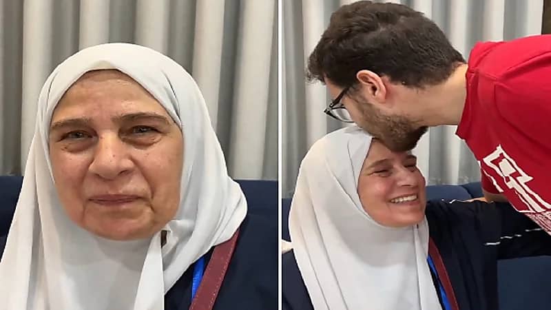 لقاء شقيقين جمعهما الحج  بعد فراق 14 عام.. فيديو