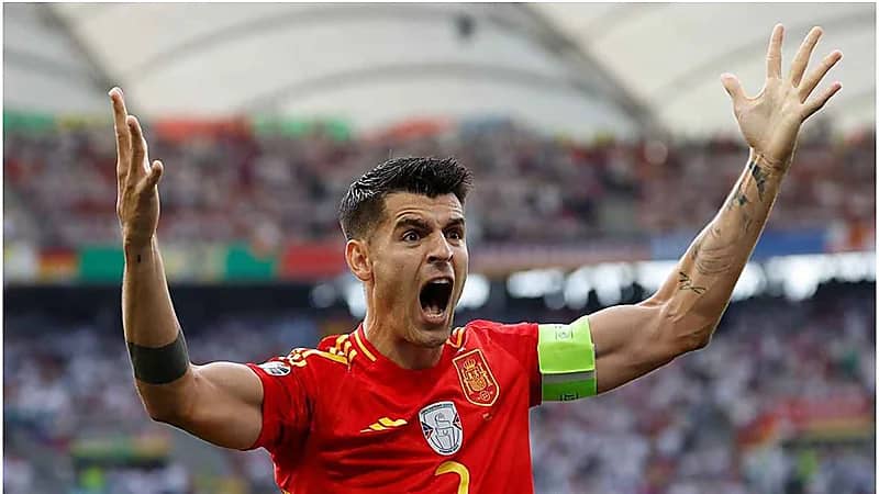 ألفارو موراتا: من المحتمل أن أترك المنتخب بعد بطولة أوروبا