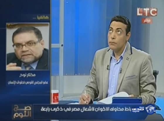 شاهد..حريق مفاجئ في استوديو برنامج "الغيطي" على الهواء