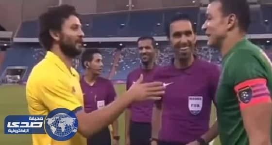 بالفيديو.. لقطة طريفة تجمع بين السد العالي وكابتن النصر