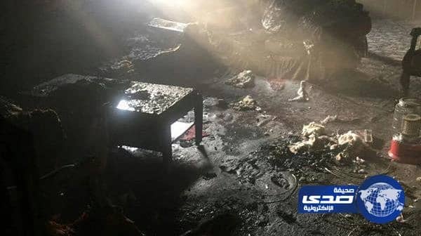 العناية الإلهية تنقذ مواطن قفز من نافذة بالدور الثالث  اثر اندلاع حريق بتبوك