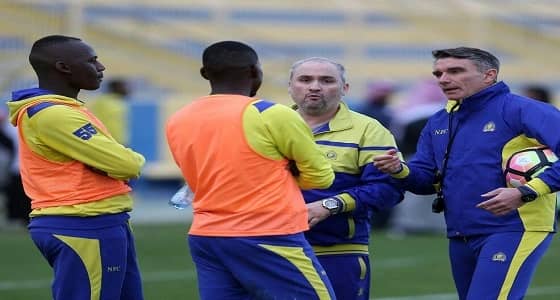 كارتيرون يركز على زيادة الفاعلية الهجومية خلال تدريبات النصر