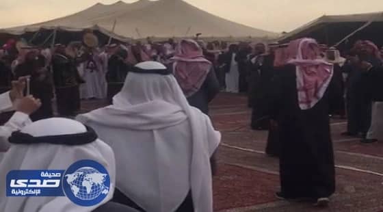 بالفيديو.. عرضة الأمير أحمد بن عبد العزيز مع الأمير محمد بن فهد