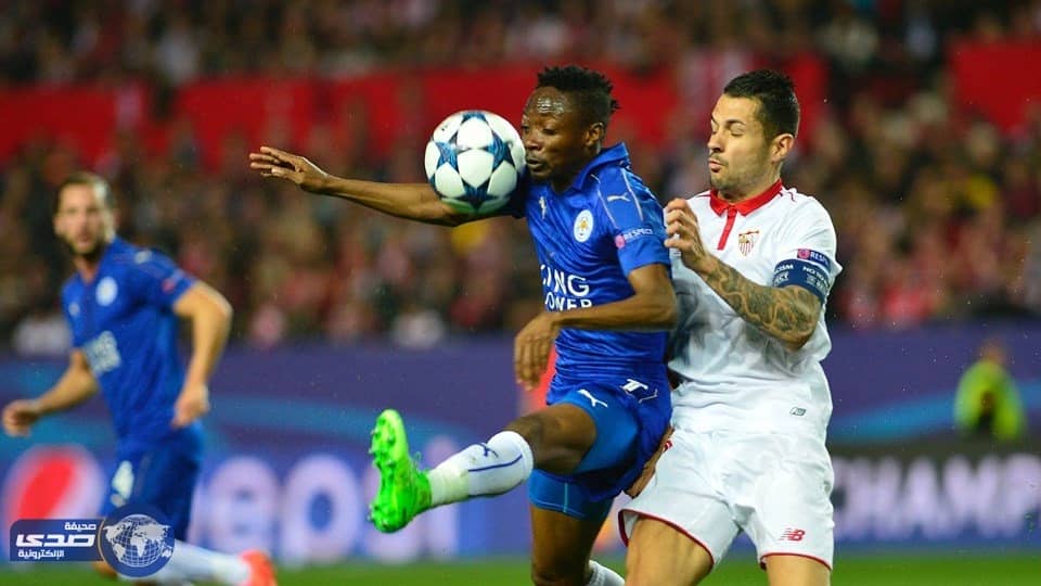 بالفيديو.. فوز مقلق إشبيلية علي ليستر سيتي بدوري الأبطال