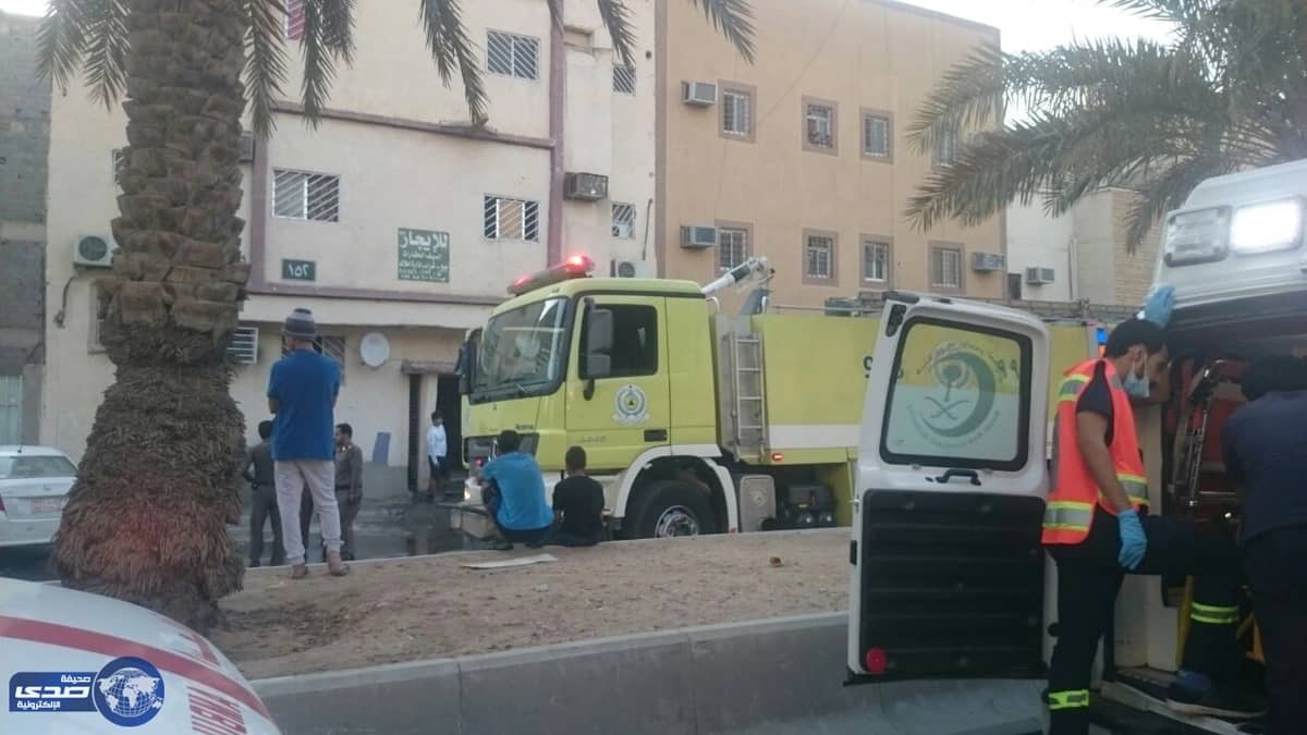 إصابة 5 أطفال في حريق بحي لبن بينهم اثنين في حالة حرجة