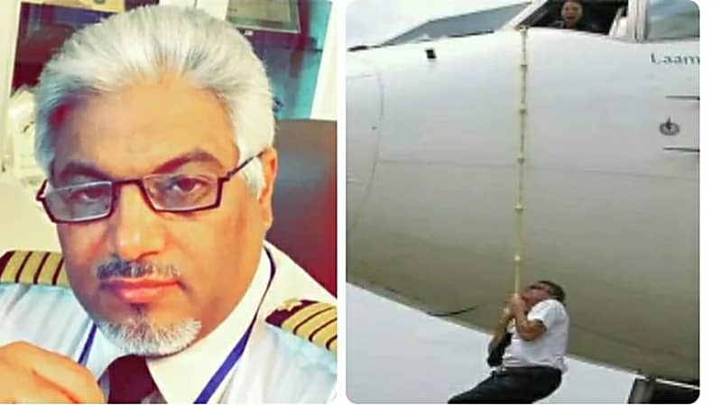 الطيار عبدالله الغامدي: تعليقي على الصورة لم يكن للسخرية