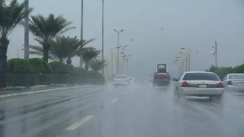 الأرصاد: استمرار هطول أمطار رعدية مصحوبة برياح نشطة مثيرة للأتربة على عدة مناطق غدا