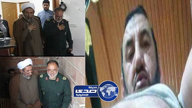 ظهور معمم  مقرب من قائد الحرس الثوري عاري أثناء تحرشه بفتيات