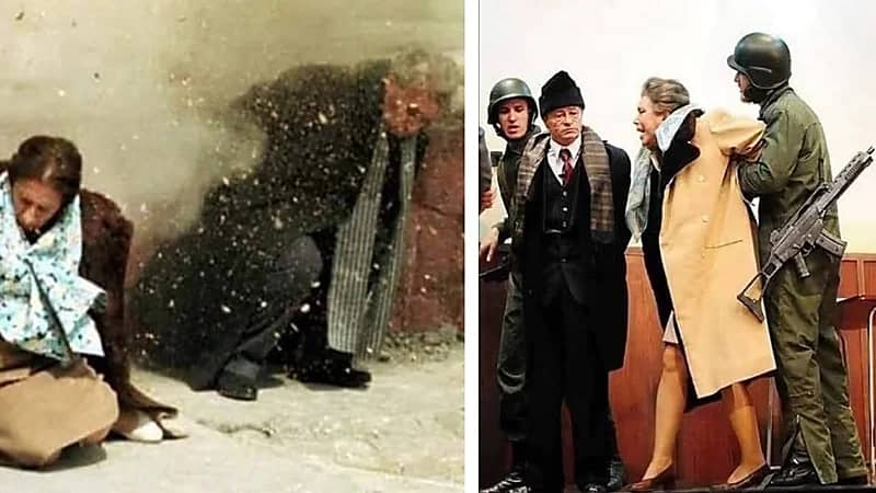 شاهد.. فيديو نادر يرصد لحظة إعدام نيكولاي تشاوشيسكو وزوجته بسبب الديكتاتورية