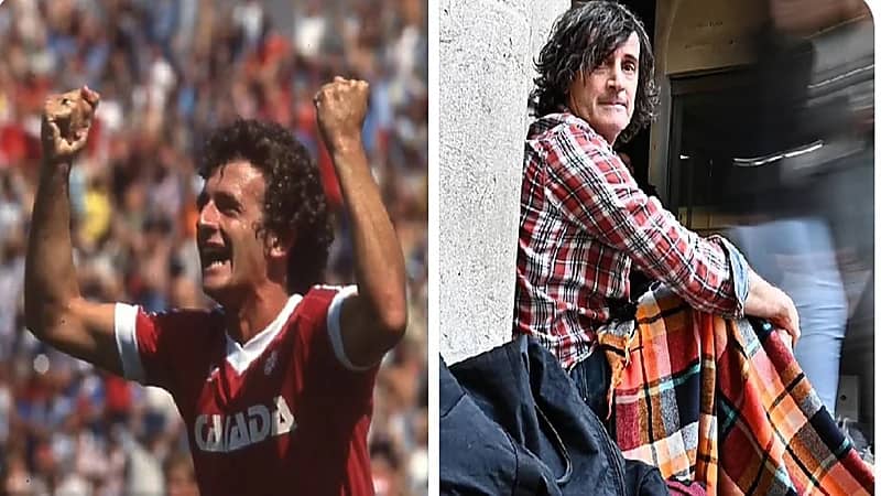 اللاعب الدولي "باول جيمس" مشرداً في شوارع لندن