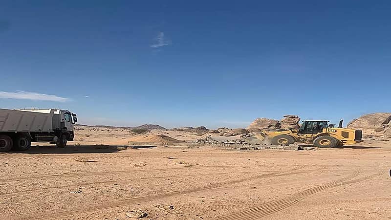 إزالة تعديات على أراضٍ حكومية بمساحة 381 مليون م2