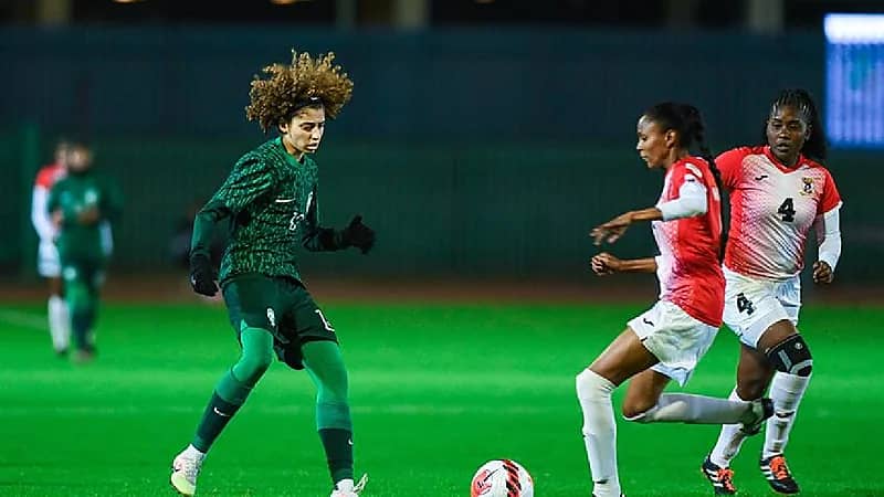 أخضر السيدات يفوز على موريشيوس في البطولة الدولية الودية