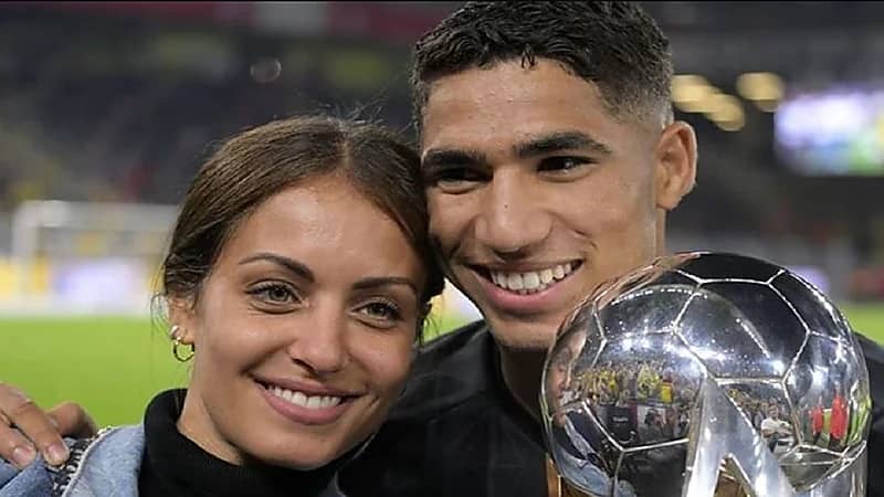 بعد اتهامه بالاغتصاب..زوجة أشرف حكيمي ترفض العودة إلى المنزل