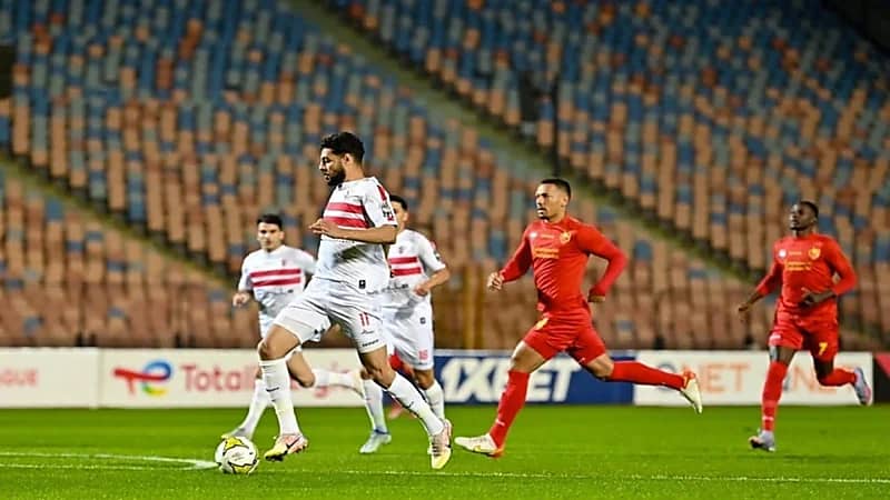 الزمالك المصري يفوز على المريخ السوداني برباعية 