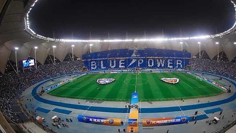 تحديد تيفو الهلال بكأس الملك