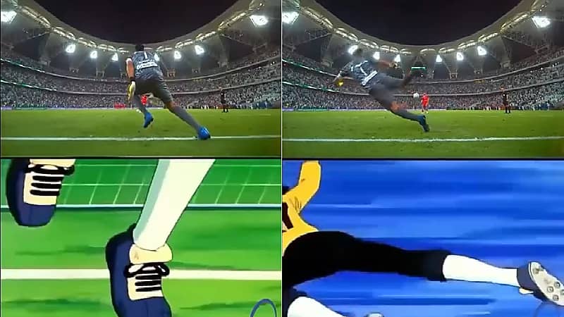 المعيوف يعيد ذكريات المسلسل الكرتوني الشهير الكابتن ماجد (فيديو)