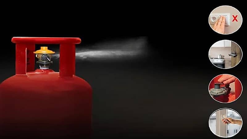 الدفاع المدني يوضح كيفية التصرف عند تسرب الغاز