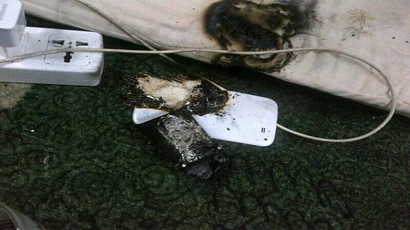 انفجار شاحن الجوال ينهي حياة أسرة كاملة