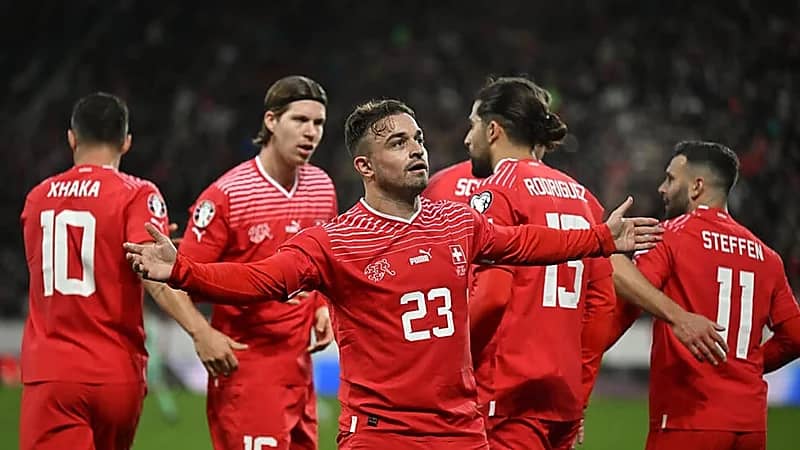 سويسرا تعزز صدارتها بعد تعادل قاتل أمام بيلاروس