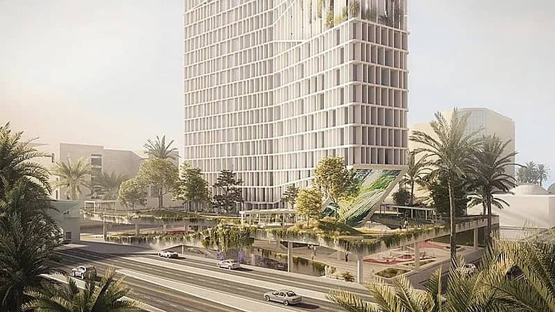 إنشاء برج مكتبي جديد بالرياض .. صور