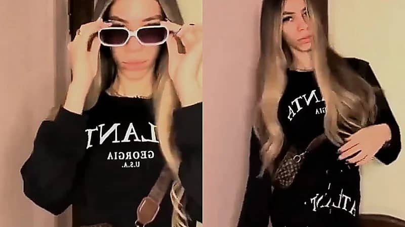 تيك توكر تثير الجدل باختيار إطلالة خاصة لزيارة قبر والدها .. فيديو