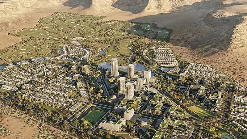 التصميم المقترح لأحد الأحياء السكنية في القدية..صور