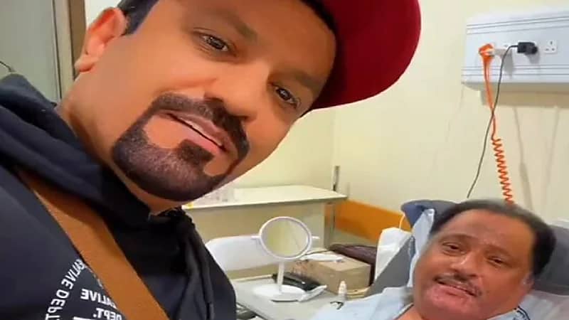 أول ظهور لـ  ولد الديرة بعد تعرضه لوعكة صحية .. فيديو