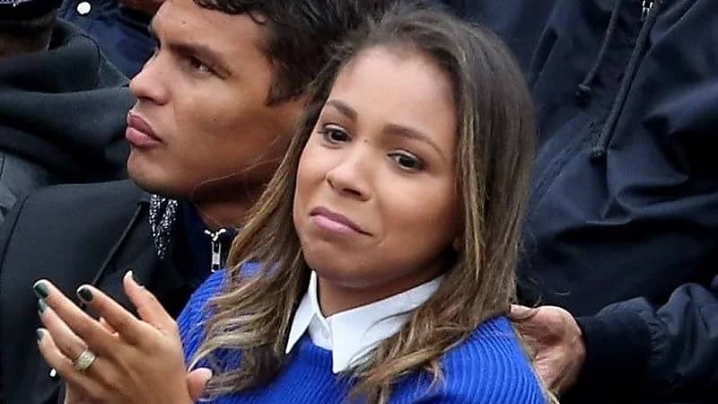 زوجة تياغو سيلفا تعلق بعد خسارة تشيلسي