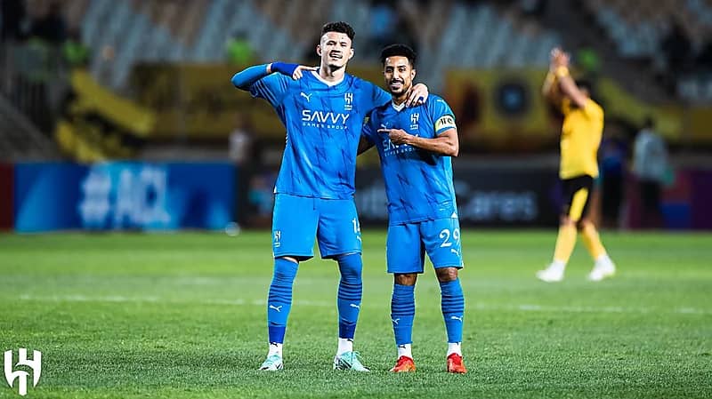 احتفالية عبدالله الحمدان أمام جماهير سباهان .. فيديو