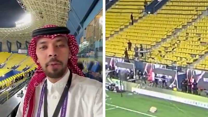 جماهير مصرية تحطم مقاعد ملعب الأول بارك بعد لقاء الأهلي والزمالك .. فيديو