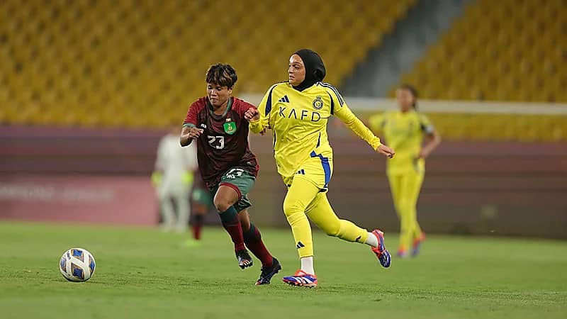 سيدات النصر يبدأن المشوار الآسيوي بالفوز