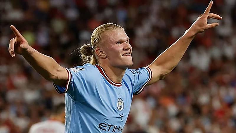 200 مليون تُقترب هالاند من دوري روشن