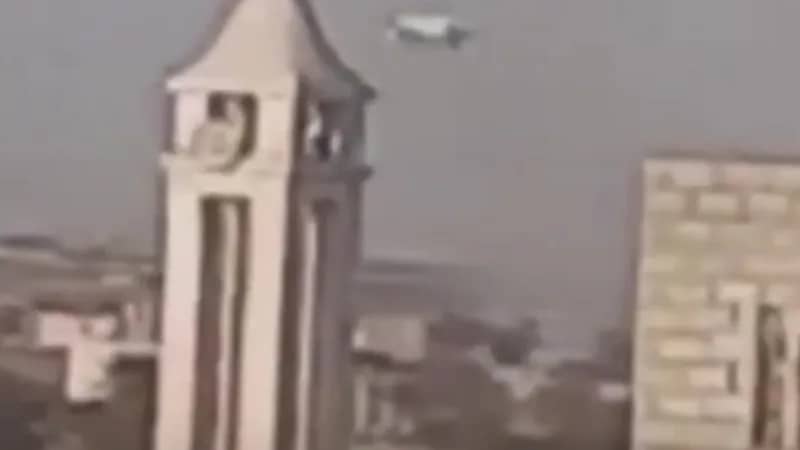 هبوط طائرة يمنية في مطار صنعاء عقب قصفه من قبل إسرائيل ..فيديو