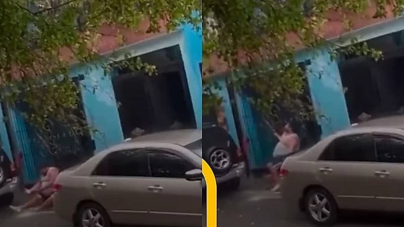 صاعقة تضرب رجلاً أثناء لعبه تحت المطر .. فيديو