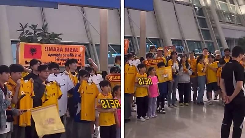 غوانغجو يحظى بوداع جماهيري كبير قبل مواجهة الهلال .. فيديو