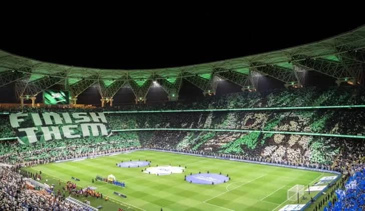 تيفو الأهلي ينتظر الضوء الأخضر من الآسيوي قبل موقعة بوريرام