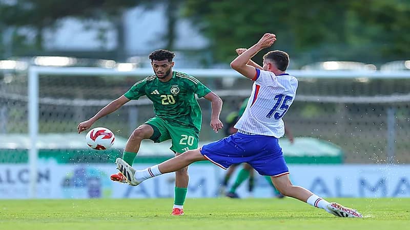 الأخضر يخسر نهائي بطولة تولون أمام فرنسا