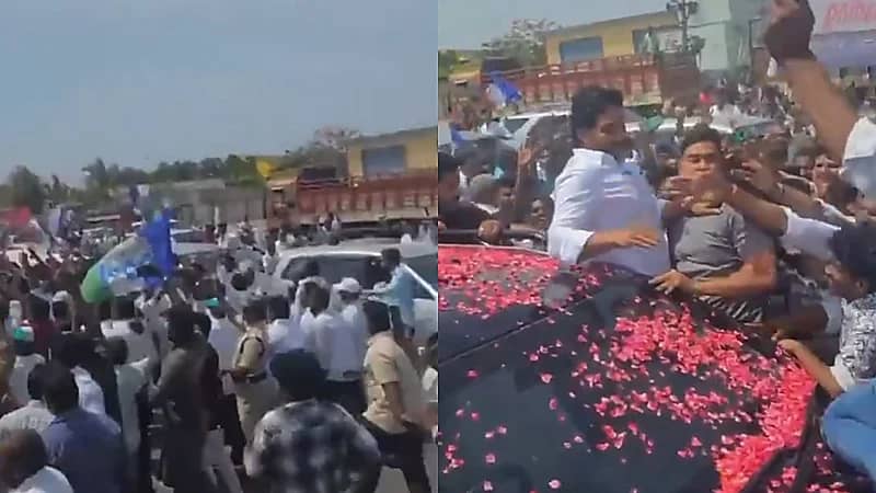 مسن يفقد حياته تحت عجلات موكب سياسي والمناصرون يواصلون الاحتفال!  ..  فيديو