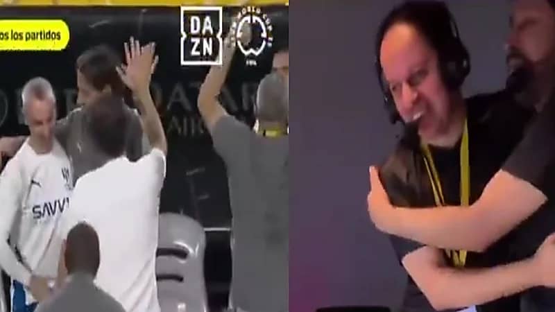 استوديو التحليل ينفجر فرحًا بعد عبور الهلال التاريخي