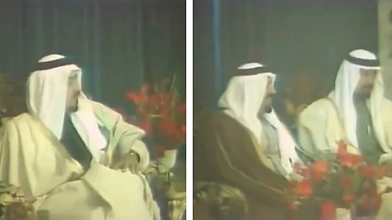 لقطات نادرة من زيارة الملك خالد للقصيم قبل أكثر من 40 عامًا .. فيديو