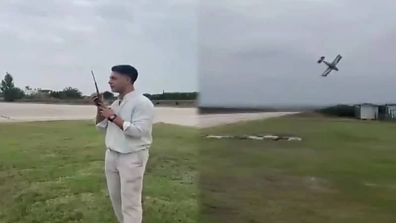 عرض زواج من السماء ينتهي بسقوط طائرة وكارثة في تركيا!..فيديو