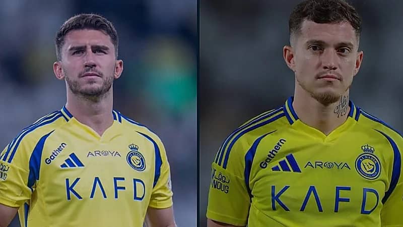 النصر يتمسك بوجود لابورت وأوتافيو في قائمته الآسيوية