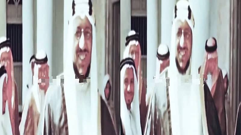 فيديو نادر للملك سعود رحمه الله عام 1948